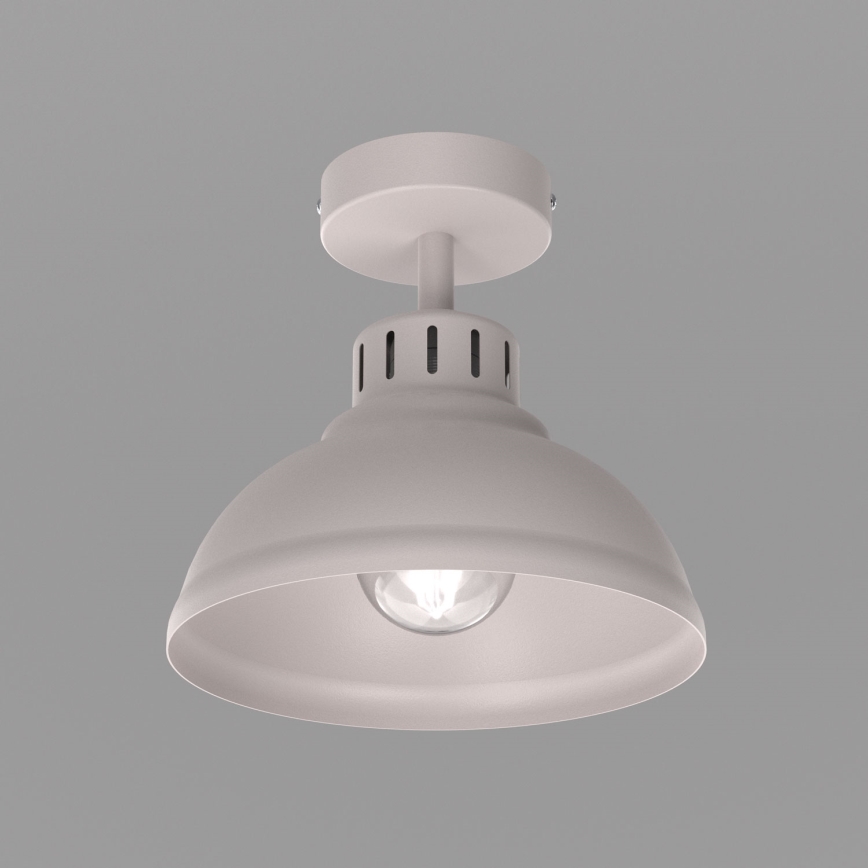 Lubinis šviestuvas SVEN 1xE27/15W/230V Ø 21 cm kreminės spalvos
