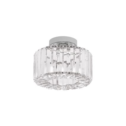 Lubinis šviestuvas VETRO 1xE27/15W/230V, Ø 24,5 cm, matinė chromo apdaila