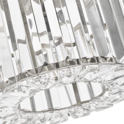 Lubinis šviestuvas VETRO 1xE27/15W/230V, Ø 24,5 cm, matinė chromo apdaila