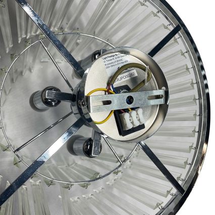 Lubinis šviestuvas VETRO 4xE14/40W/230V, blizgus chromas