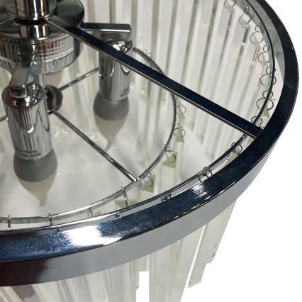 Lubinis šviestuvas VETRO 4xE14/40W/230V, blizgus chromas