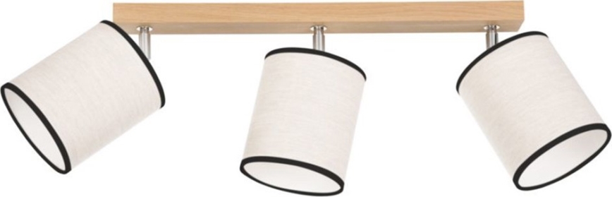 Lubinis taškinis šviestuvas BOHO 3xE27/25W/230V ąžuolas