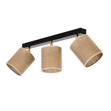 Lubinis taškinis šviestuvas JUTE 3xE27/25W/230V