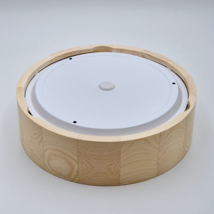 Lubinis vonios šviestuvas NATURAL 2xE27/15W/230V IP54 pušis ø 27 cm