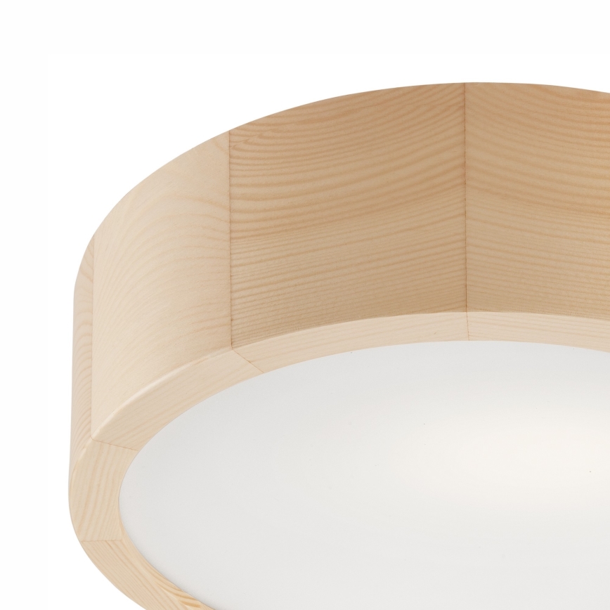 Lubinis vonios šviestuvas NATURAL 2xE27/15W/230V IP54 pušis ø 27 cm