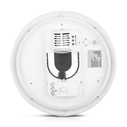 Lubinis vonios šviestuvas su jutikliu 1xE27/60W/230V IP44 ø 29,6 cm