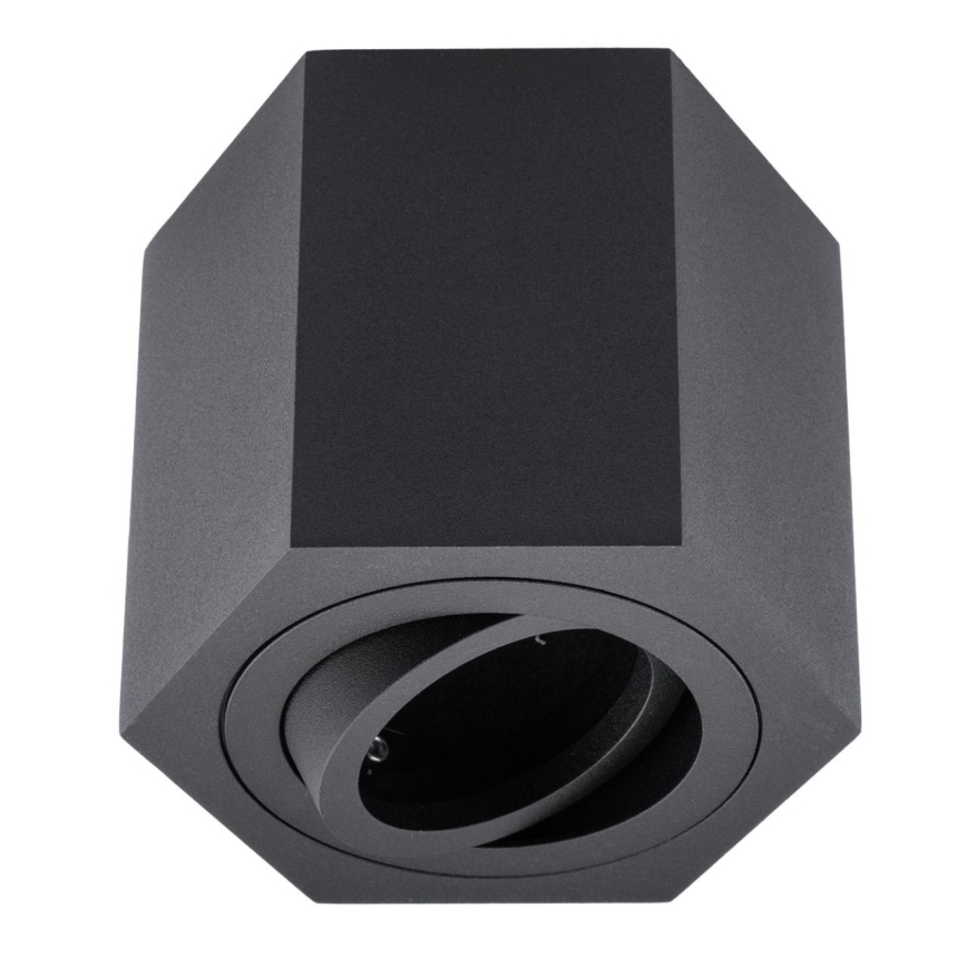Lubų šviestuvas ARENO 1xGU10 / 30W / 230V juodas