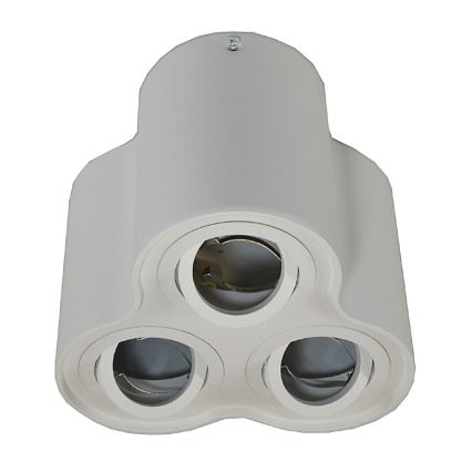 Lubų šviestuvas BAROCO 3xGU10 / 30W / 230V baltas