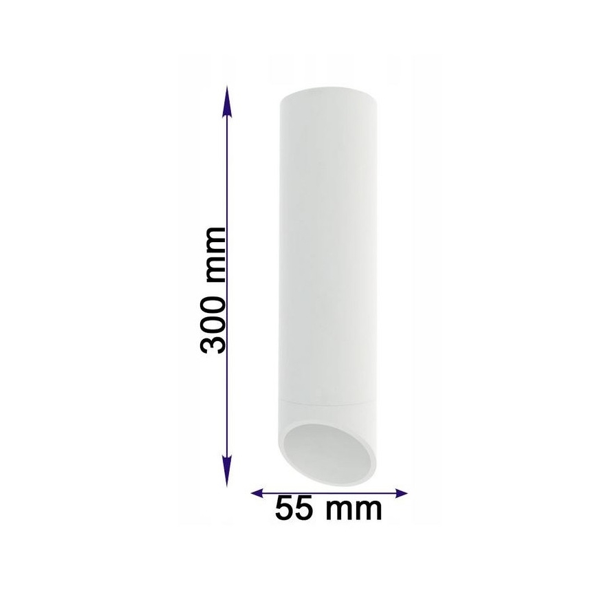Lubų šviestuvas VALDA 1xGU10 / 60W / 230V baltas