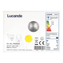 Lucande - LED Įleidžiamas lauko šviestuvas HELENE LED/3W/230V IP67