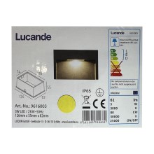Lucande - LED Įmontuojamas lauko šviestuvas MITJA LED/3W/230V IP65