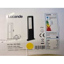 Lucande - LED Lauko lempa SECUNDA LED/11W/230V IP54