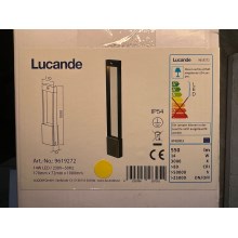Lucande - LED Lauko lempa su jutikliu TEKIRO LED/14W/230V IP54