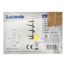 Lucande - LED Reguliuojama stalinė lempa MILORA LED/13,5W/230V