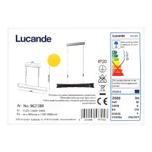 Lucande - LED Reguliuojamas pakabinamas sietynas EBBA 5xLED/5W/230V