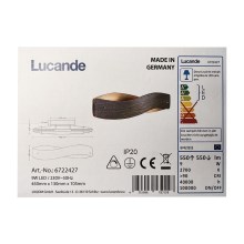 Lucande - LED Sieninis šviestuvas LIAN LED/9W/230V