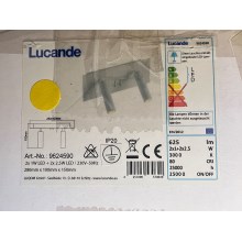 Lucande - LED Sieninis šviestuvas MAGYA 2xLED/2,5W/230V + 2xLED/1W/230V
