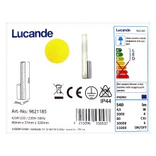Lucande - LED Vonios sieninis šviestuvas JULIE LED/4,5W/230V IP44