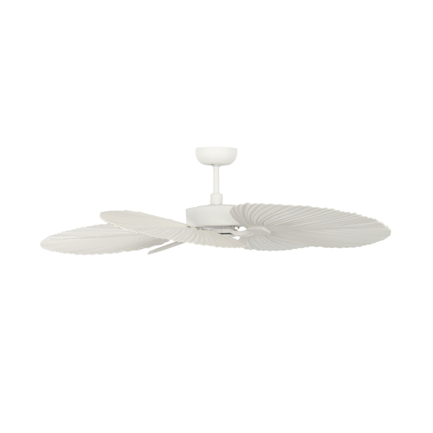 Lucci Air 21065449 - Lubinis ventiliatorius BALI diametras 132 cm balta/kreminė + nuotolinio valdymo pultas