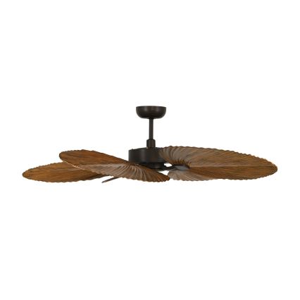 Lucci Air 21065549 - Lubinis ventiliatorius BALI diametras 132 cm ruda + nuotolinio valdymo pultas