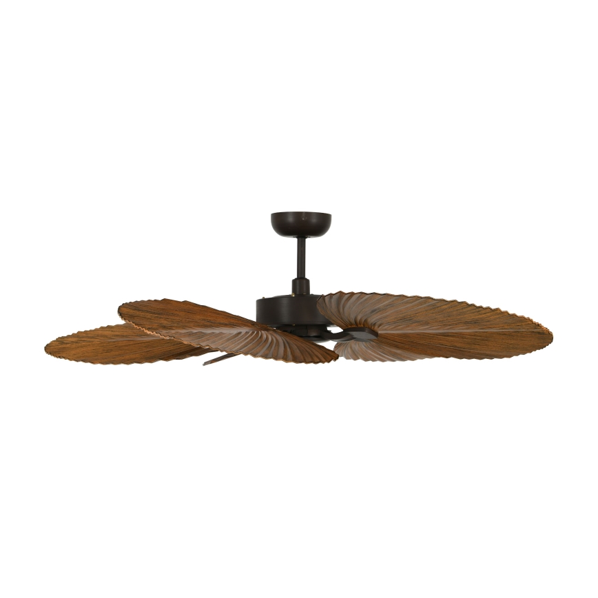 Lucci Air 21065549 - Lubinis ventiliatorius BALI diametras 132 cm ruda + nuotolinio valdymo pultas