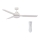 Lucci air 213055 - LED lubinis ventiliatorius SHOALHAVEN GX53/17W/230V paulovnija/balta + nuotolinis valdymas