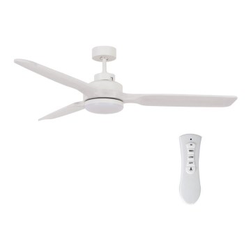 Lucci air 213055 - LED lubinis ventiliatorius SHOALHAVEN GX53/17W/230V paulovnija/balta skersmuo 142 cm + nuotolinis valdymas