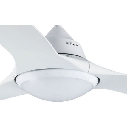 Lucci air 213096 - LED lubinis ventiliatorius MARINER LED/15W/230V baltas Ø 142 cm + nuotolinis valdymas