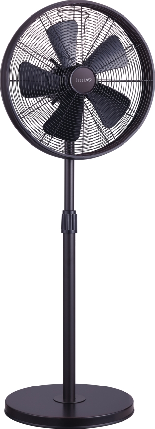 Lucci Air 213115EU - Stovas ventiliatorius BREEZE juodas