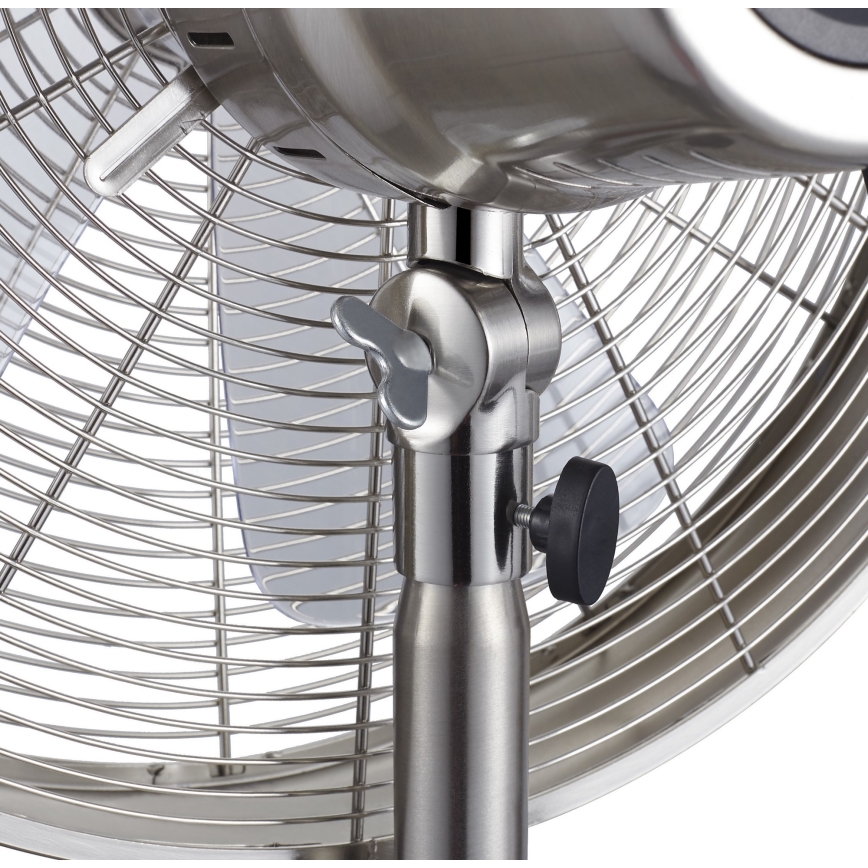 Lucci Air 213117EU - Stovimas ventiliatorius BREEZE matinio chromo
