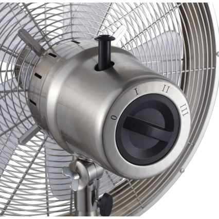 Lucci Air 213117EU - Stovimas ventiliatorius BREEZE matinio chromo