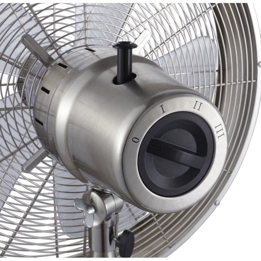Lucci Air 213117EU - Stovimas ventiliatorius BREEZE matinio chromo