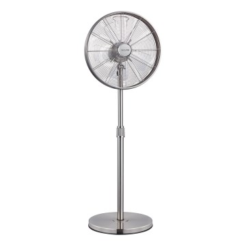 Lucci Air 213117EU - pastatomas ventiliatorius BREEZE, matinio chromo apdaila, skersmuo 46 cm