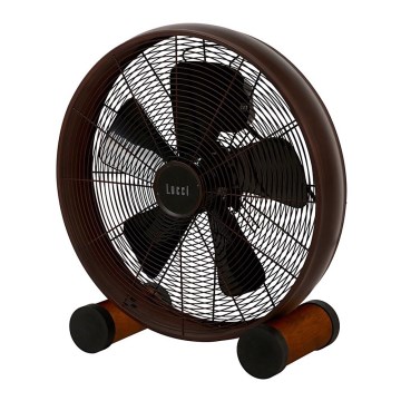 Lucci Air 213123EU - Grindinis ventiliatorius BREEZE rudos spalvos