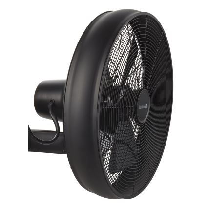 Lucci air 213124 - Sieninis ventiliatorius BREEZE 55W/230V juodas + valdymo pultas