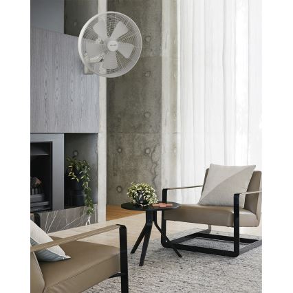 Lucci Air 213128EU - sieninis ventiliatorius BREEZE 55W/230V, baltas, skersmuo 46 cm + nuotolinis pultas