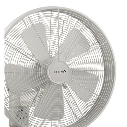 Lucci Air 213128EU - sieninis ventiliatorius BREEZE 55W/230V, baltas, skersmuo 46 cm + nuotolinis pultas