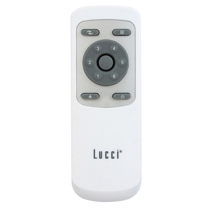 Lucci air 213170 - LED lubinis ventiliatorius NEWPORT juoda + nuotolinio valdymo pultas