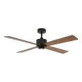 Lucci air 213170 - LED lubinis ventiliatorius NEWPORT wenge/ruda + nuotolinio valdymo pultas