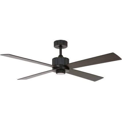 Lucci air 213170 - LED lubinis ventiliatorius NEWPORT wenge/ruda + nuotolinis valdymas