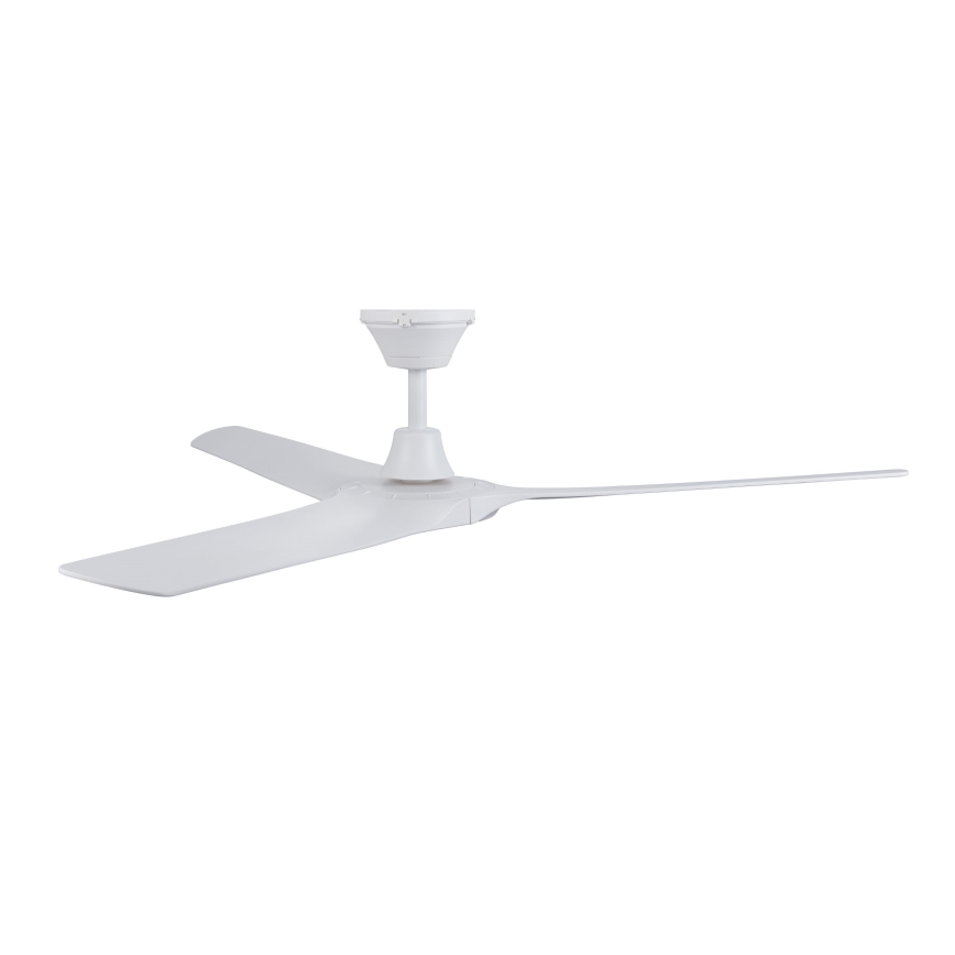 Lucci Air 21321549 - Lubų ventiliatorius ABYSS skersmuo 142 cm IP66 baltas + nuotolinio valdymo pultas