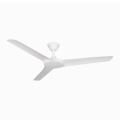 Lucci Air 21321549 - Lubų ventiliatorius ABYSS skersmuo 142 cm IP66 baltas + nuotolinio valdymo pultas