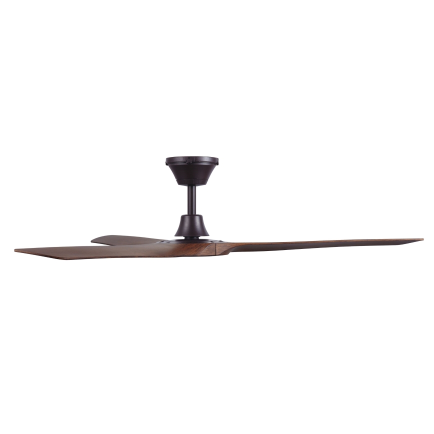 Lucci Air 21321749 - Lubinis ventiliatorius ABYSS skersmuo 142 cm IP66 ruda + nuotolinio valdymo pultas