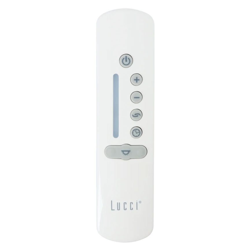 Lucci Air 21325449 - LED lubinis ventiliatorius SABLE su reguliuojamu apšvietimu 1xGX53/12W/230V 3000/4000/5000K Ø 91,5 cm kreminės spalvos + nuotolinis valdymas