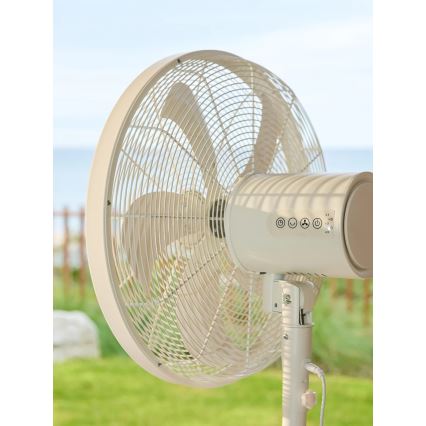 Lucci Air 21326449 - Stovintis ventiliatorius GLIDE 36W/230V Ø 45 cm balta