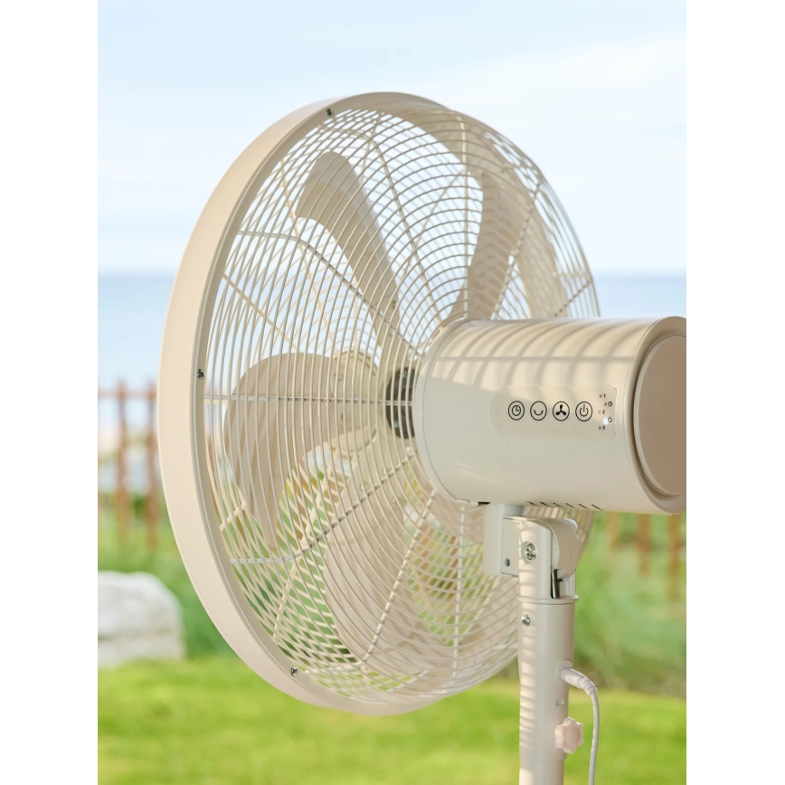 Lucci Air 21326449 - Stovintis ventiliatorius GLIDE 36W/230V Ø 45 cm balta