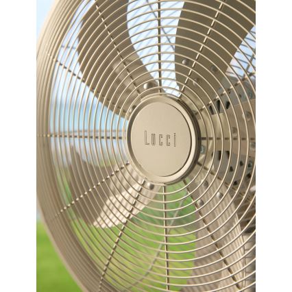 Lucci Air 21326449 - Stovintis ventiliatorius GLIDE 36W/230V Ø 45 cm balta