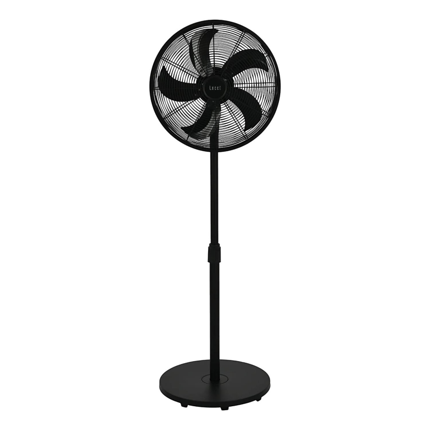 Lucci Air 21326549 - Pastatomas ventiliatorius GLIDE 36W/230V skersmuo 45 cm juodas