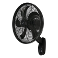 Lucci Air 21326749 - Sieninis ventiliatorius GLIDE 36W/230V skersmuo 45 cm juodas + nuotolinis valdymas