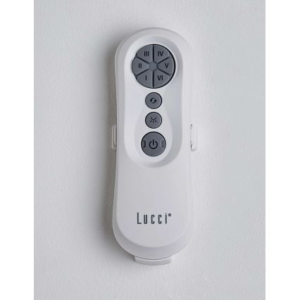 Lucci air 213355-LED Reguliuojamas lubinis ventiliatorius NAUTICA 1xGX53/12W/230V ruda/blizgus chromas + nuotolinio valdymo pultas
